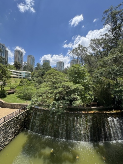 Vista externa do Condomínio Villaggio Panamby - Empreendimento de luxo em São Paulo